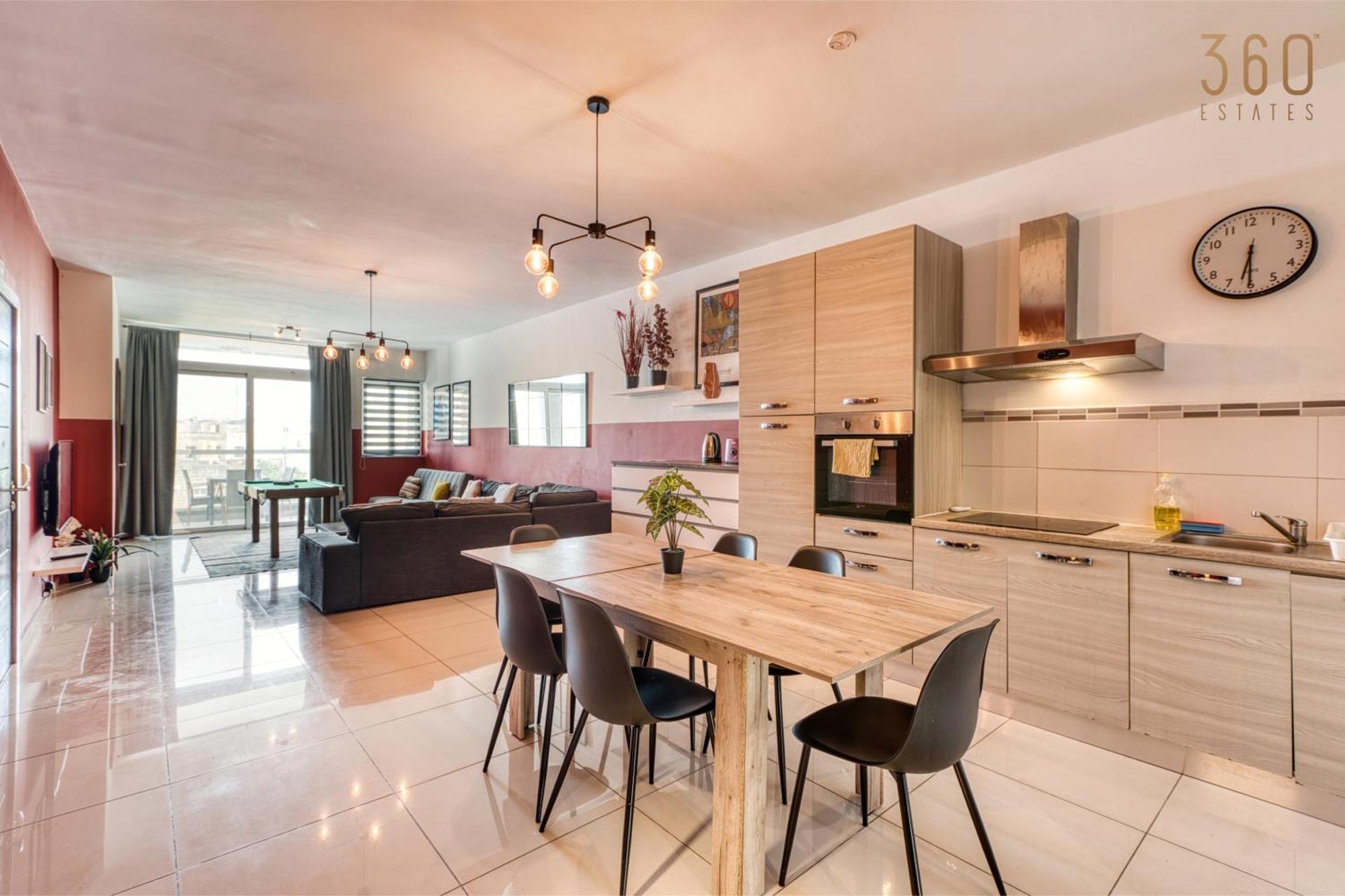 A Lovely 3 Bedroom, 3 Baths Home In The Centre Of Gzira By 360 Estates Exterior photo